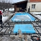 Строительство подиума для бассейна из ДПК